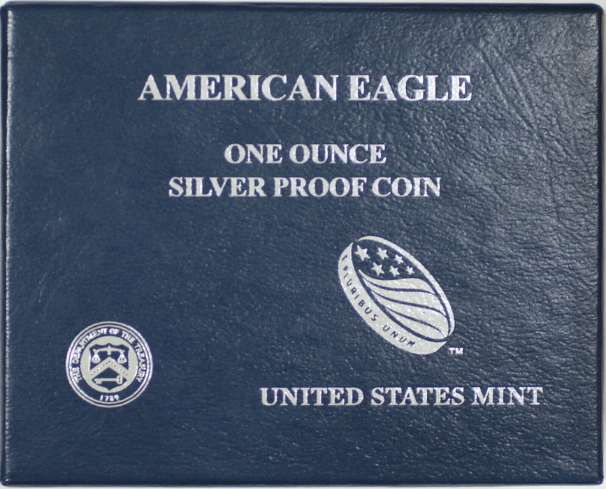 2012-W Proof American Silver Eagle 1oz Coin With OGP & COA