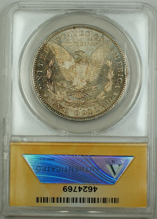 1883-O Morgan Silver Dollar $1 ANACS MS-62 Lightly Toned Coin
