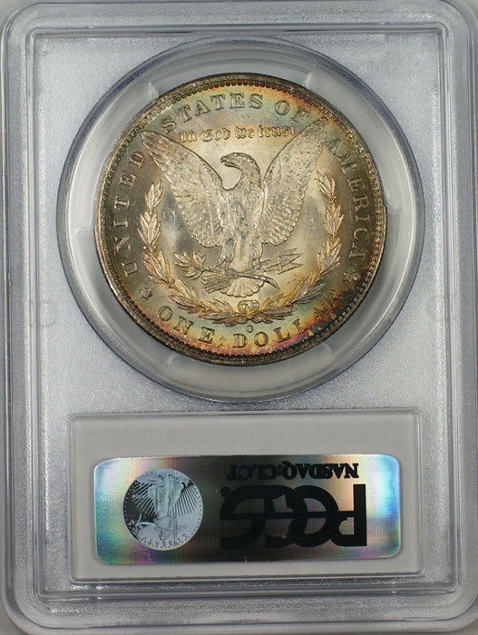 1885-O Morgan Silver Dollar $1 Coin PCGS MS-63 *Nicely Toned* (Ta)