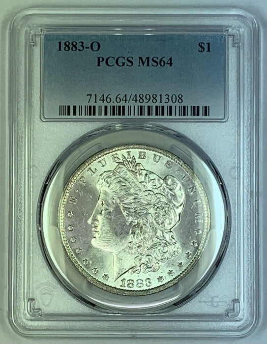 1883-O Morgan Silver $1 Dollar Coin PCGS MS 64 (7) A