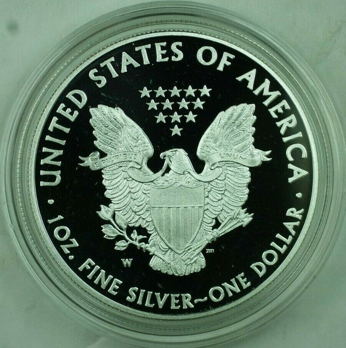 2012-W Proof American Silver Eagle 1oz Coin With OGP & COA