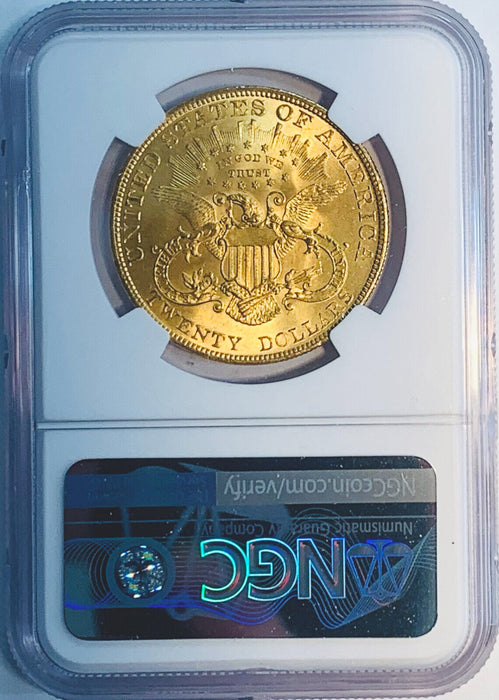 1904 Liberty Head $20 Gold Double Eagle NGC MS 63