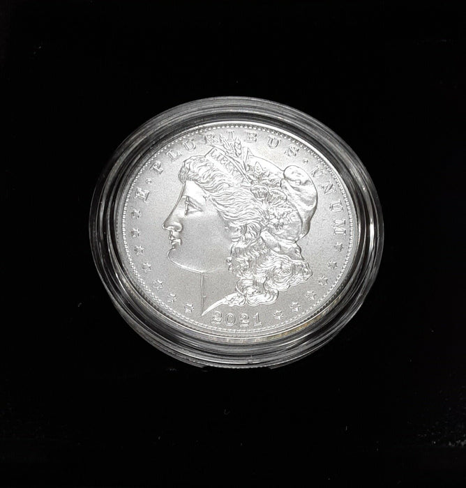 2021 US Mint Morgan Dollar .999 Silver Coin-Philadelphia Mint in OGP