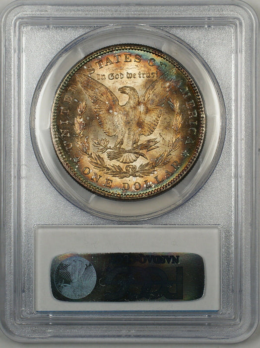 1885 Morgan Silver Dollar $1 Coin PCGS MS-63 Toned (7E)