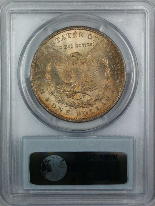 1889 Morgan Silver Dollar, PCGS MS-63, Toned, JT