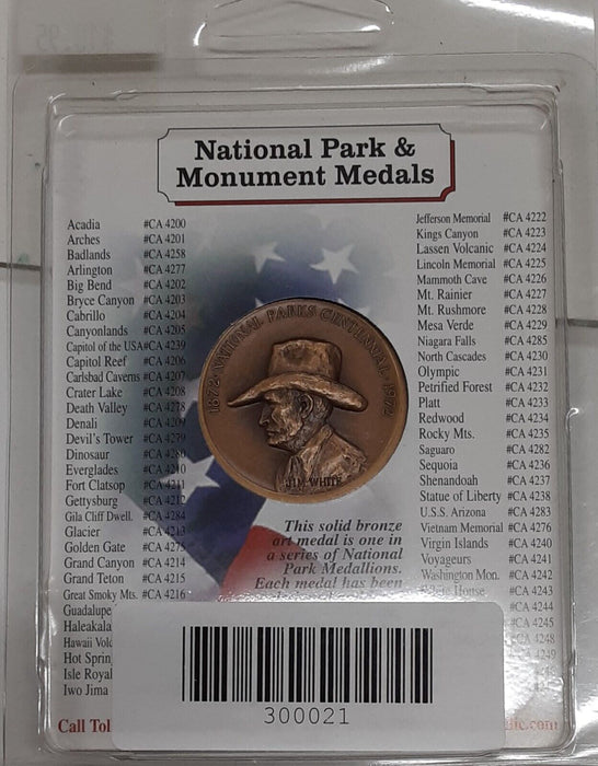Carlsbad Caverns National Park Souvenir 38MM Bronze Medal in Original Pkg