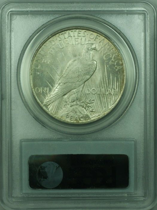 1922 Peace Silver Dollar $1 Coin PCGS MS-62 Looks Undergraded Lightly Toned(36)B