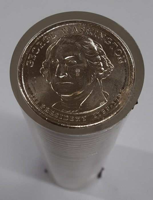 2007-D BU Roll of 50 George Washington Presidential $1 Dollar Coins