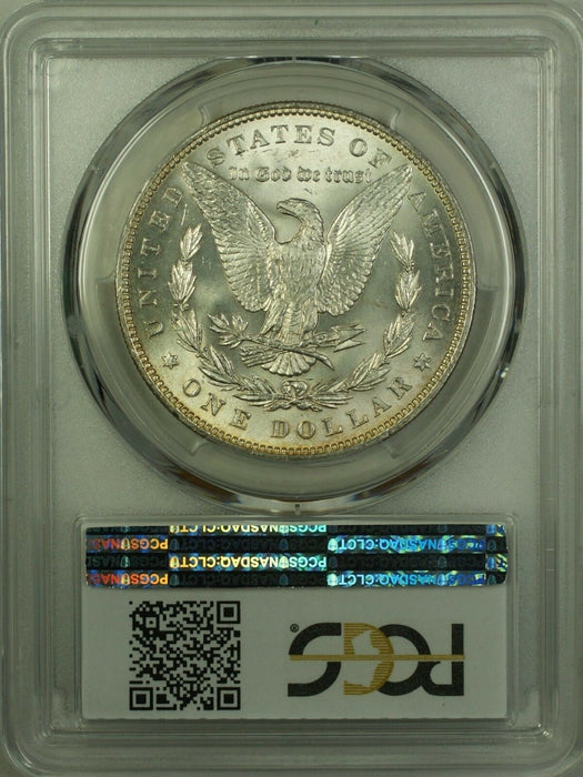 1887 Morgan Silver Dollar $1 Coin PCGS MS-63 (10A)