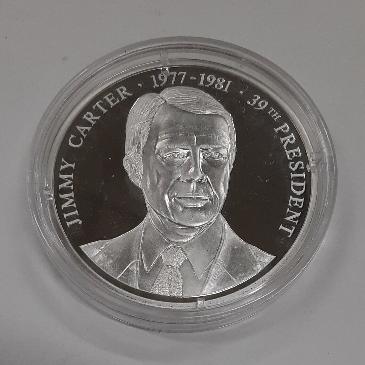 Jimmy Carter US Presidents American Mint 20 Grams .999 Silver