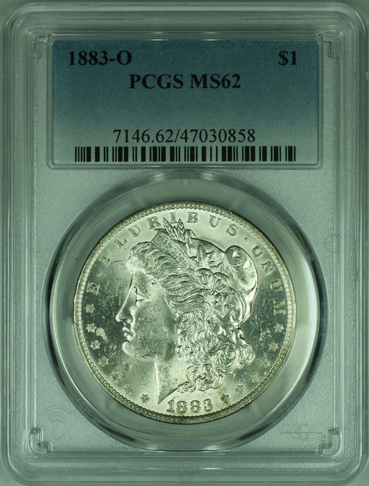 1883-O Morgan Silver Dollar Coin  PCGS MS-62   (35A)