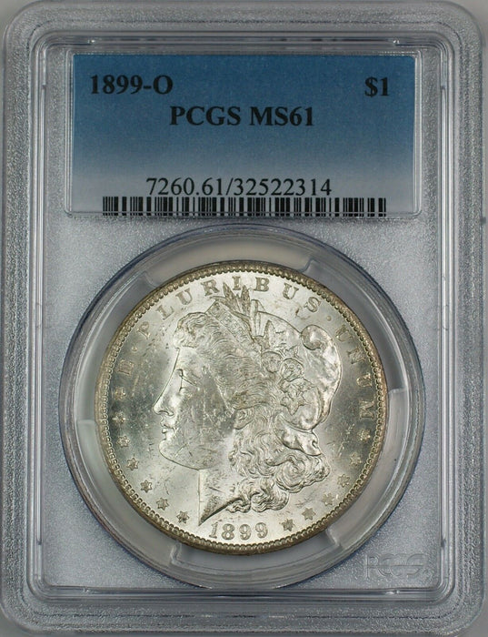 1899-O Morgan Silver Dollar $1 PCGS MS-61