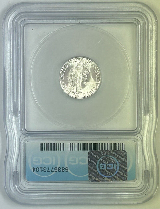 1944-S Mercury Silver Dime 10c Coin ICG MS 64 (54) B