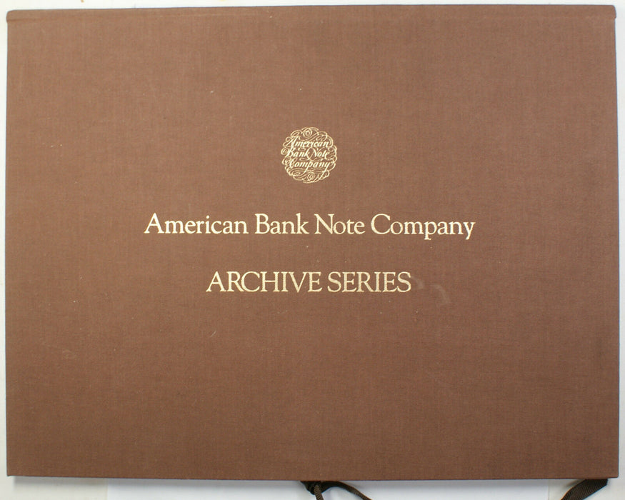 1987 American Bank Note Company Archive Series Volume One