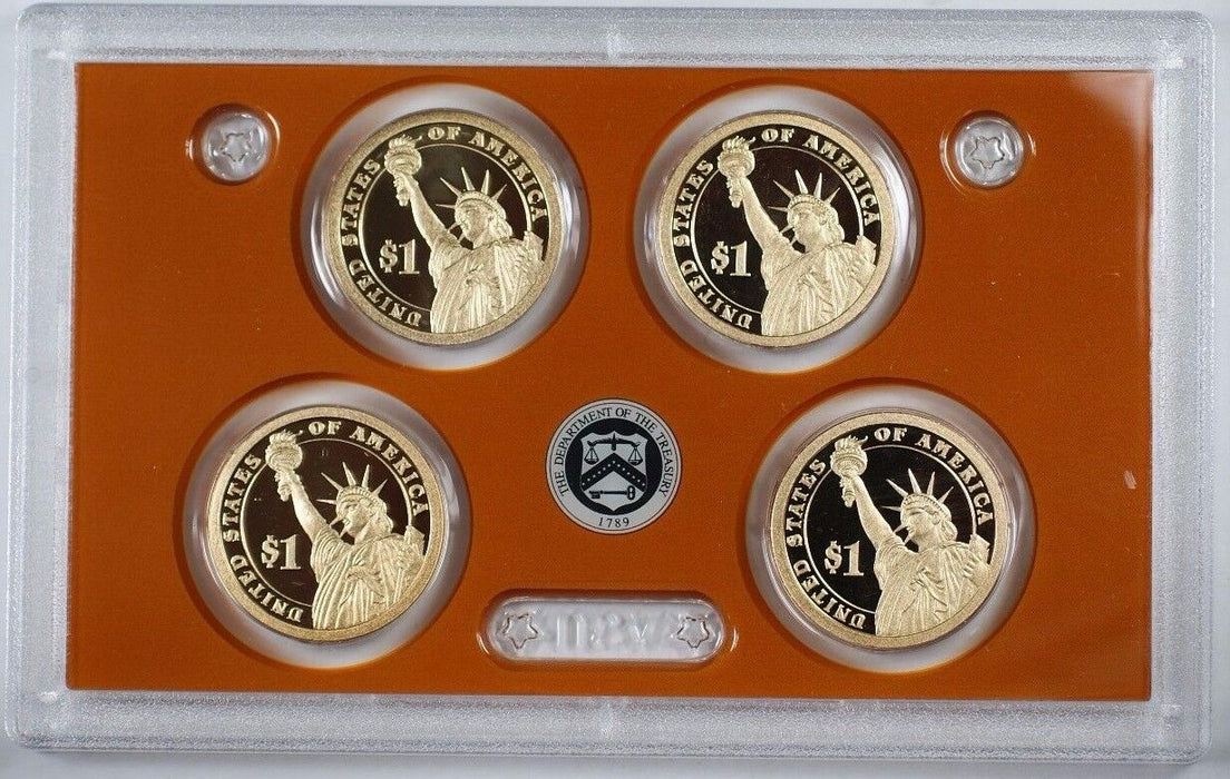 2013-S United States Presidential Dollar Proof Set Coins ONLY NO