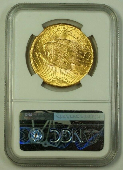 1926 US St. Gaudens Double Eagle $20 Gold Coin NGC MS-62 (Better)