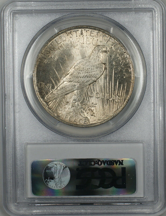 1923 Silver Peace Dollar $1 Coin PCGS MS-62 (9a)
