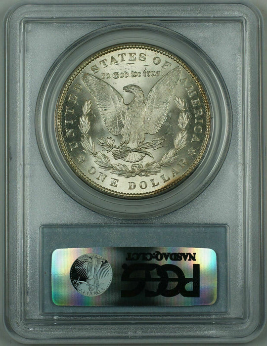 PCGS MS-63 Morgan Silver Dollar BU Coin