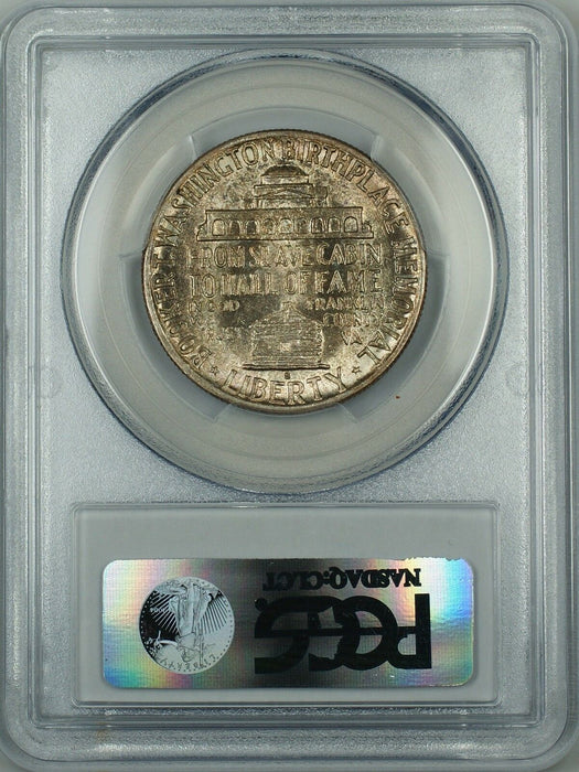 1950-S Booker T. Washington Commemorative Silver Half Dollar Coin PCGS MS-64