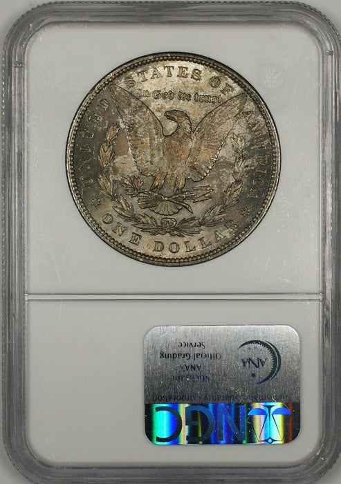 1896 Morgan Silver Dollar $1 Coin NGC MS-63 Nicely Toned (13)