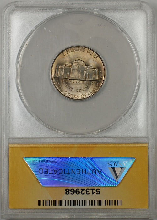 1938-D Jefferson Nickel Coin 5C ANACS MS 66 B
