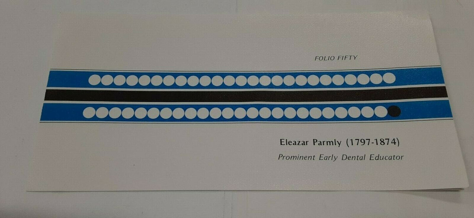 History of Dentistry .925 Silver PF Medals Franklin Mint- E.Parmly/H.Burkhart