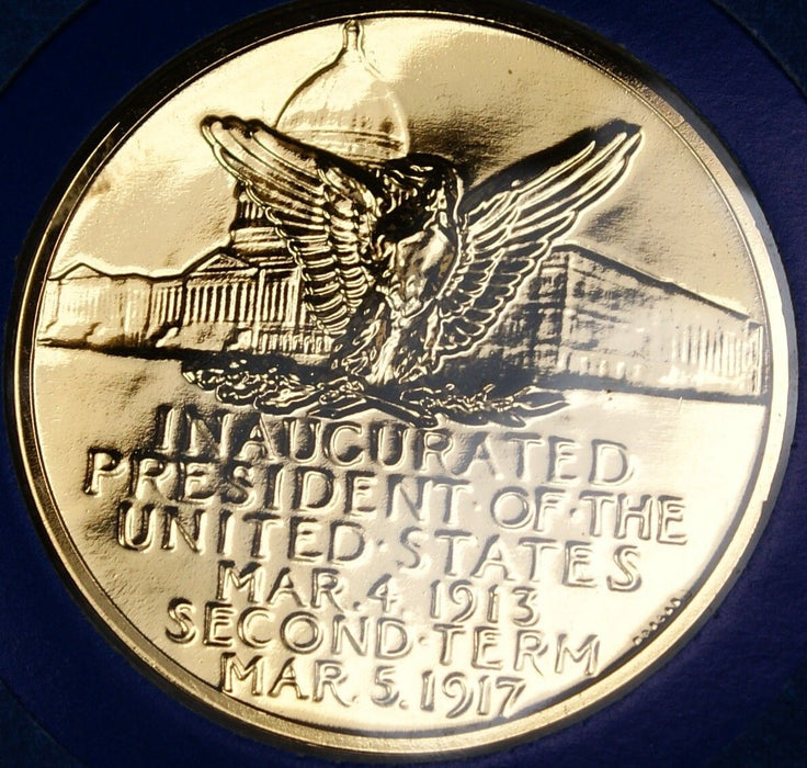 Woodrow Wilson Presidential Medal, From the Hail to The Chiefs Collection