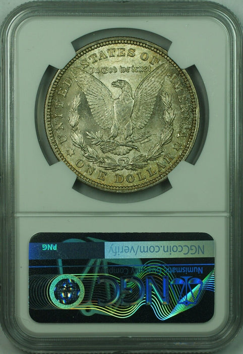 1921 Morgan Silver Dollar $1 Coin NGC MS-63 W/Toning  (46C)