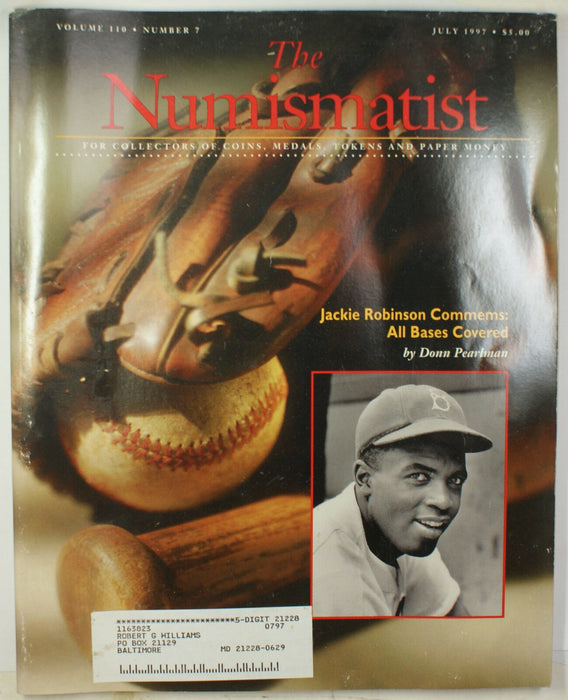 July 1997 The Numismatist Magazine Vol.110 Num.7 (EW)