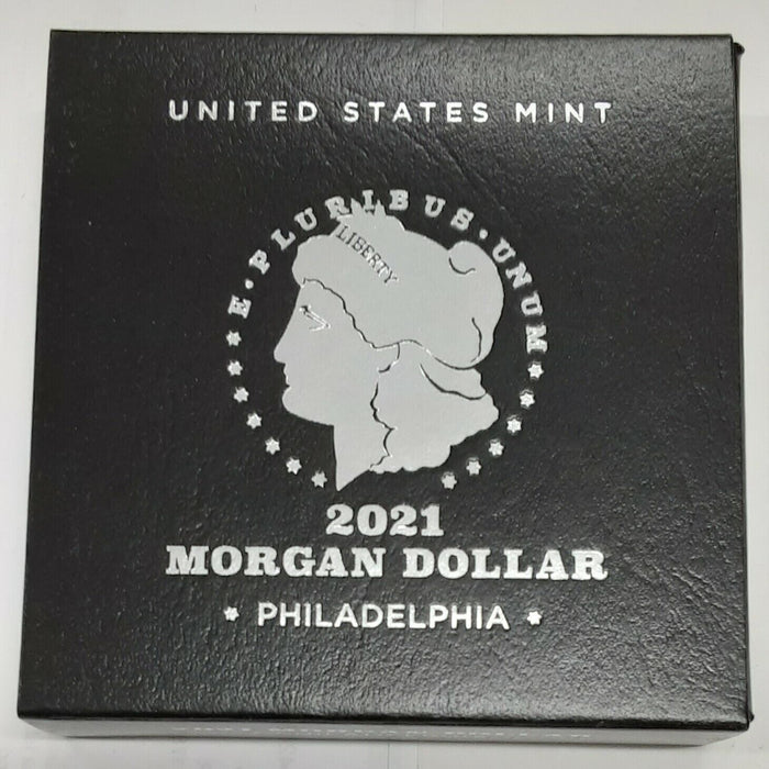 2021 US Mint Morgan Dollar .999 Silver Coin-Philadelphia Mint in OGP
