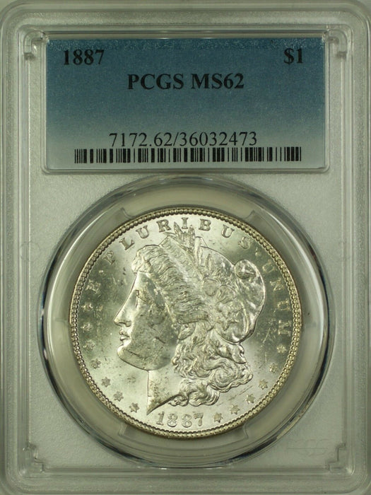 1887 VAM-11 Morgan Silver Dollar $1 PCGS MS-62 (Better Coin) (19E)
