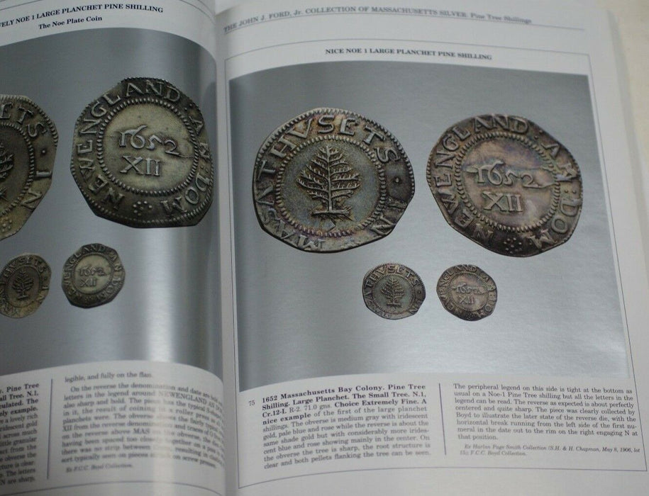Stack's John Ford Collection Catalog The Silver Coinage of Mass 10/18/05 RSE C23