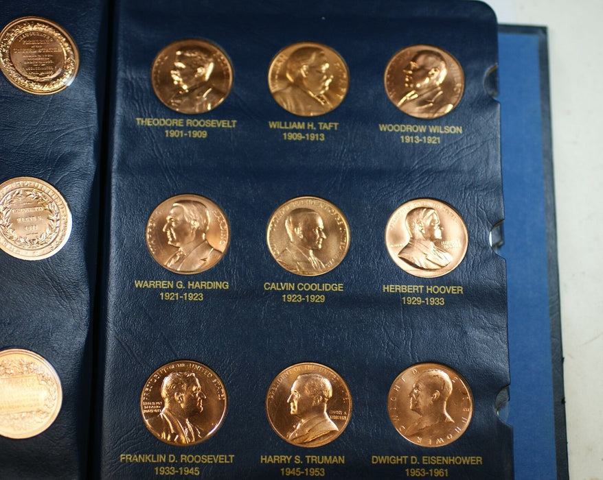 United States Mint Medals of the Presidents- Complete through Bush- 49 Medals