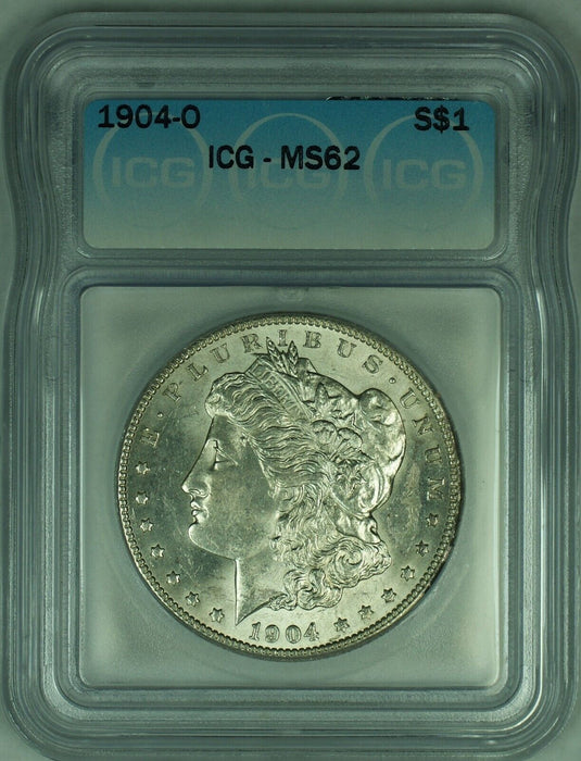 1904-O Morgan Silver Dollar $1 Coin ICG MS 62 (23)