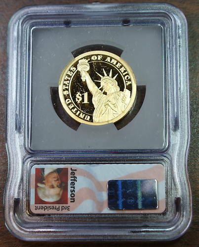 2007-S Presidential Dollar Coin, ICG PR-70 DCAM, Proof