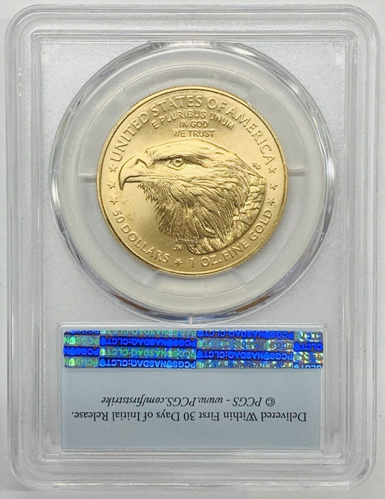 2022 $50 American Gold Eagle Coin PCGS MS 70-First Strike