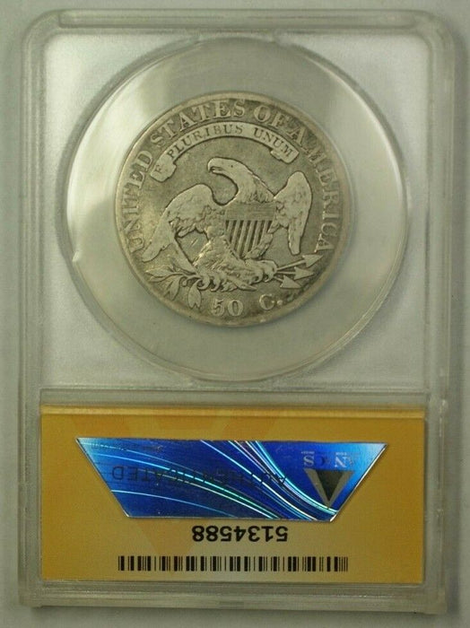 1832 Capped Bust Half Dollar 50c ANACS F-12 Details Cleaned (PRX)