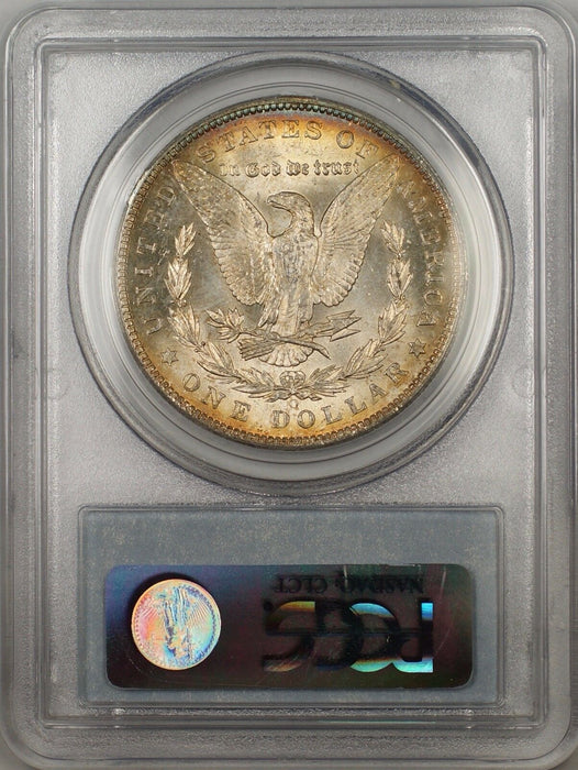 1904-O Morgan Silver Dollar $1 Coin PCGS MS-63 Toned (BR-26 F)