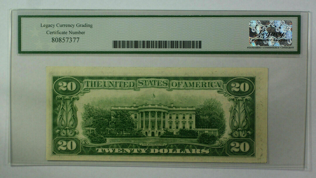 1950 D $20 Twenty Dollar FRN *Star* Note Fr. 2063-E Legacy (PCGS) New 62 PPQ