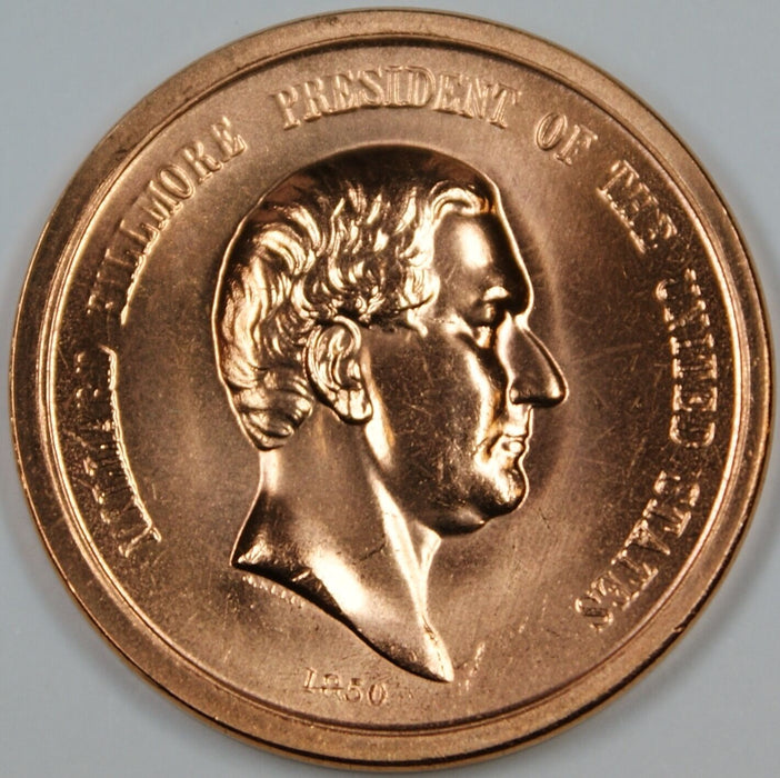 Millard Fillmore Indian Peace Medal- U.S. Mint Small Size Medal