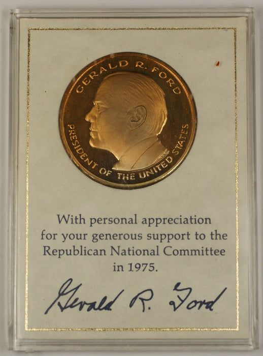 The Official 1975 Republican National Committee Presidential Campaign Medal