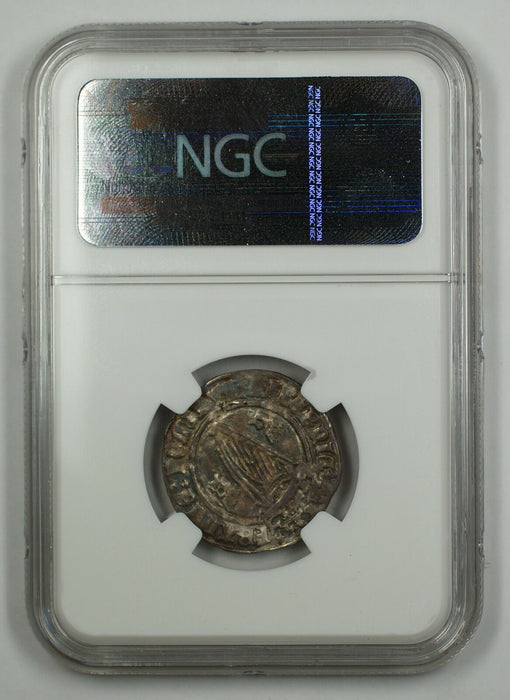 1540 HR Ireland 4P Silver Groat Coin S-6475 Henry VIII NGC XF 45 AKR