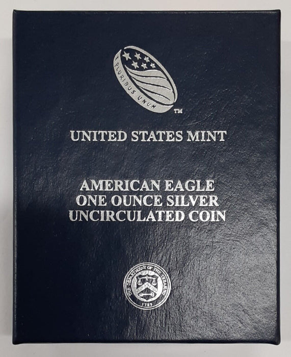 2013-W American Silver Eagle (ASE) Uncirculated Coin in Original Mint Packaging