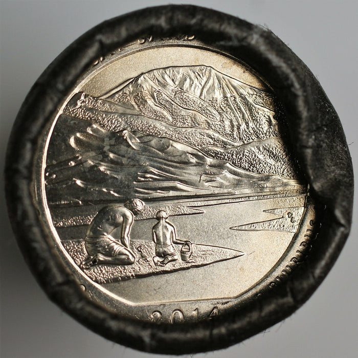 2014 Great Sand Dunes-D California ATB Park Quarter 25 Cents BU Roll 40 Coins