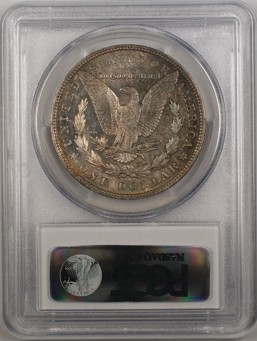 1904-O Morgan Silver Dollar $1 Coin PCGS MS 63 (Toned 12-B)