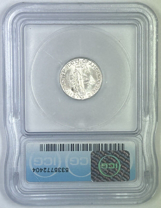 1944-S Mercury Silver Dime 10c Coin ICG MS 65 (54) X