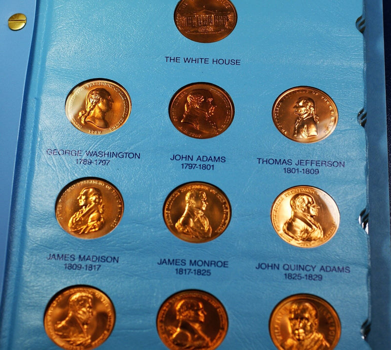 United States Mint Medals of the Presidents Complete through George W Bush