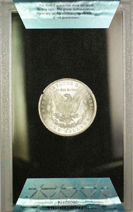 1884-CC GSA Hoard Morgan Silver Dollar $1 Coin ANACS MS-63 with Box & COA (LL)