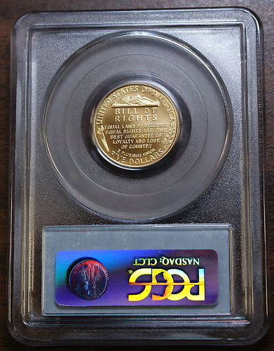 1993-W James Madison $5 Gold Commemorative, PCGS MS-69