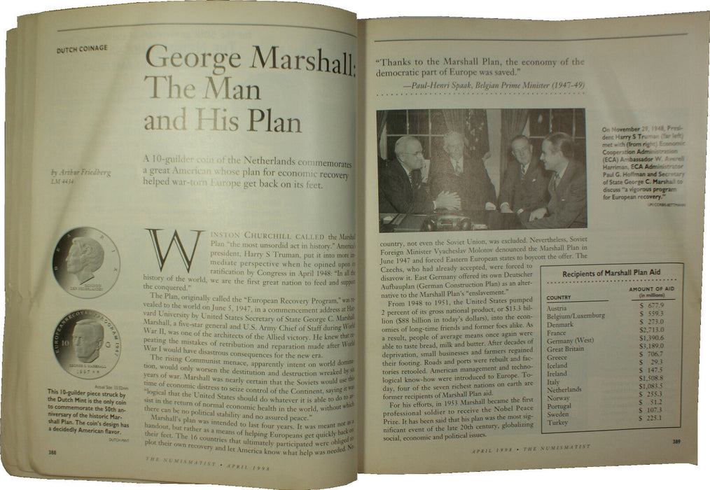 April 1998 The Numismatist Magazine Vol.111 Num.4 (EW)